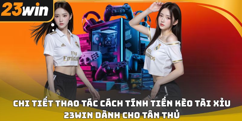 Cách tính tiền kèo tài xỉu 23win chi tiết và dễ áp dụng