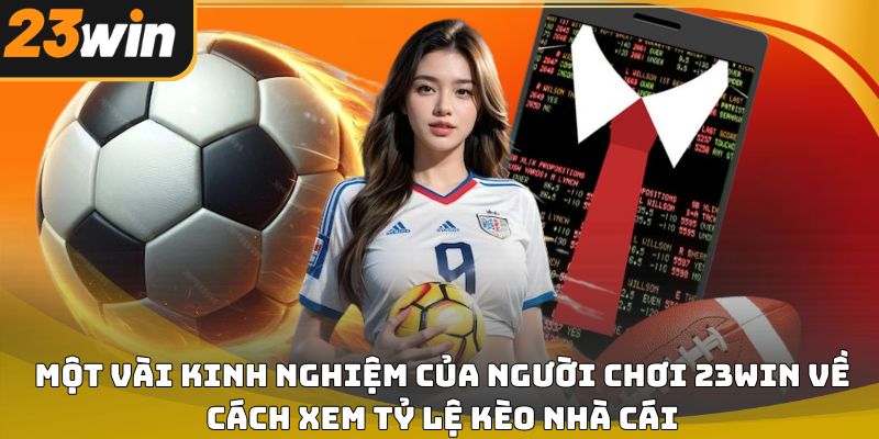 Cách xem tỷ lệ kèo nhà cái 23win chuẩn xác cho người mới