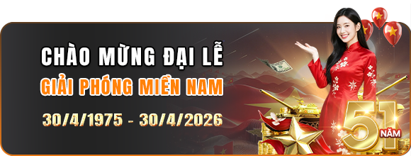 Chào mừng đại lễ 30/4 ưu đãi lớn từ nhà cái 23win năm 2026
