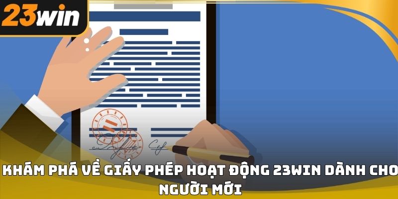 giấy phép hoạt động