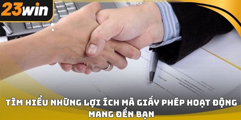 giấy phép hoạt động