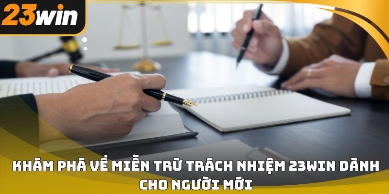 Miễn trừ trách nhiệm