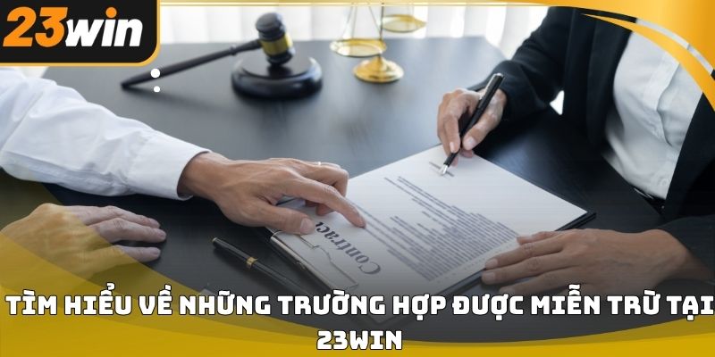 Miễn trừ trách nhiệm